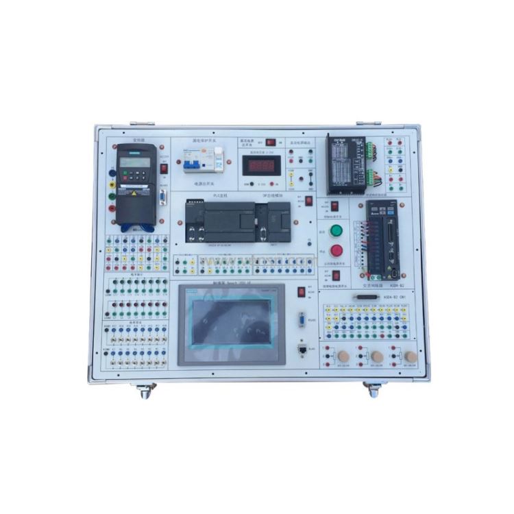 PLC变频器触摸屏实训考核装置 PLC变频器触摸屏实训设备 PLC变频器触摸屏综合实训台