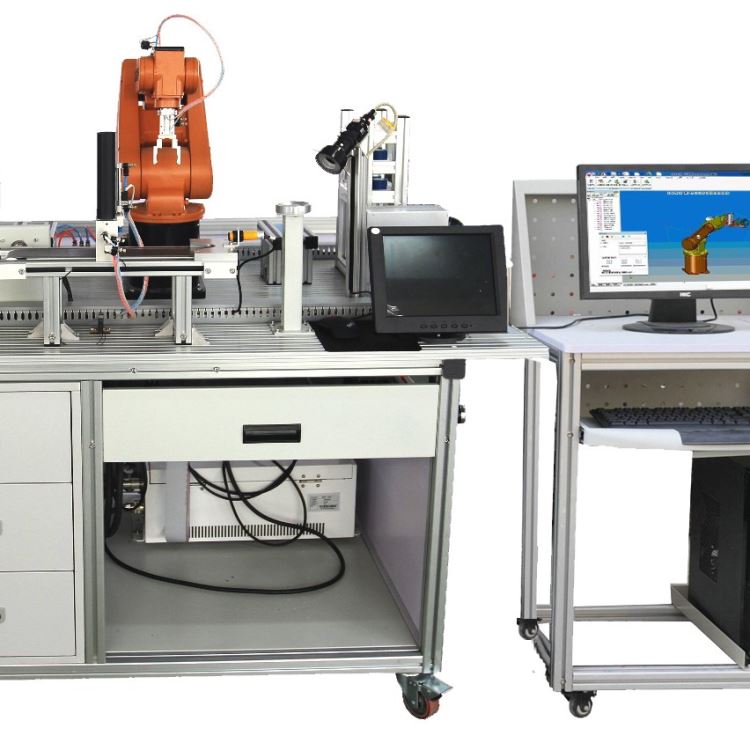 理工科教定制LG-RAI02型 工业机器人与视觉实训平台、工业机器人与视觉实训装置、工业机器人与视觉实训设备