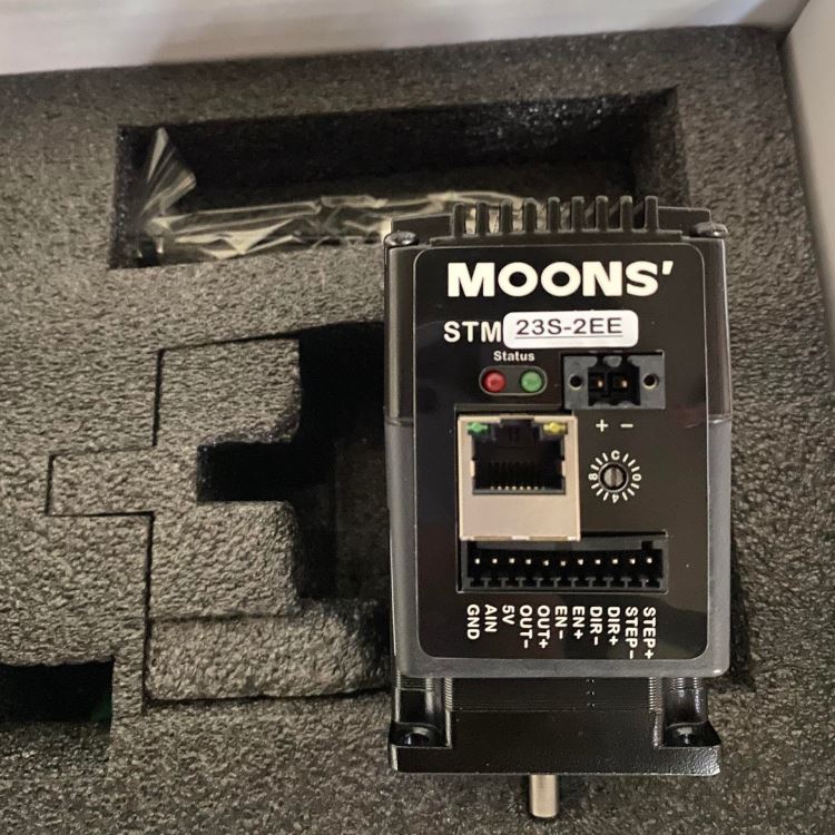 MOONS'一体式步进电机TSM23S-2EE  一体式步进电机 集成式步进电机  上海雁钢销售！