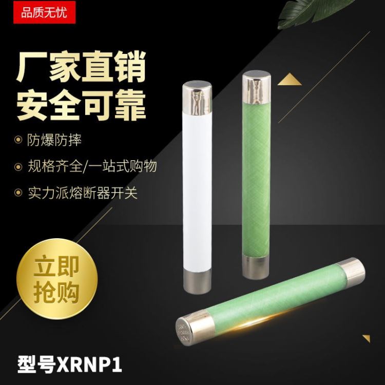 厂家直销 10KV高压限流熔断器 XRNP1-12/0.5-3A  10KV高分段能力限流熔断器