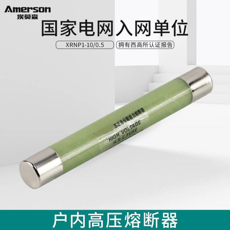 熔断器 限流熔断器 埃莫森XRNP1-10/05A玻璃纤维 厂家直销 高压限流熔断器