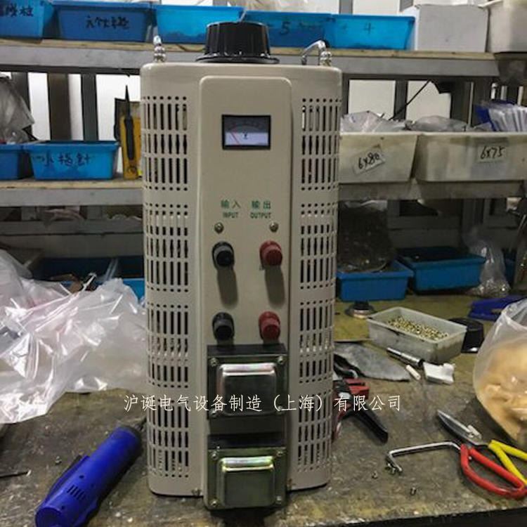 直销 三相调压器 TSGC2J-6KVA 三相接触式调压器