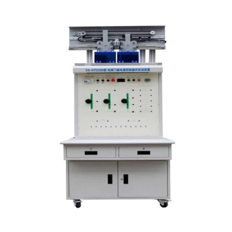 电梯门继电器控制操作实训考核设备 VS-DTDQ05电梯门继电器控制操作实训装置 电梯门继电器控制操作综合实训台