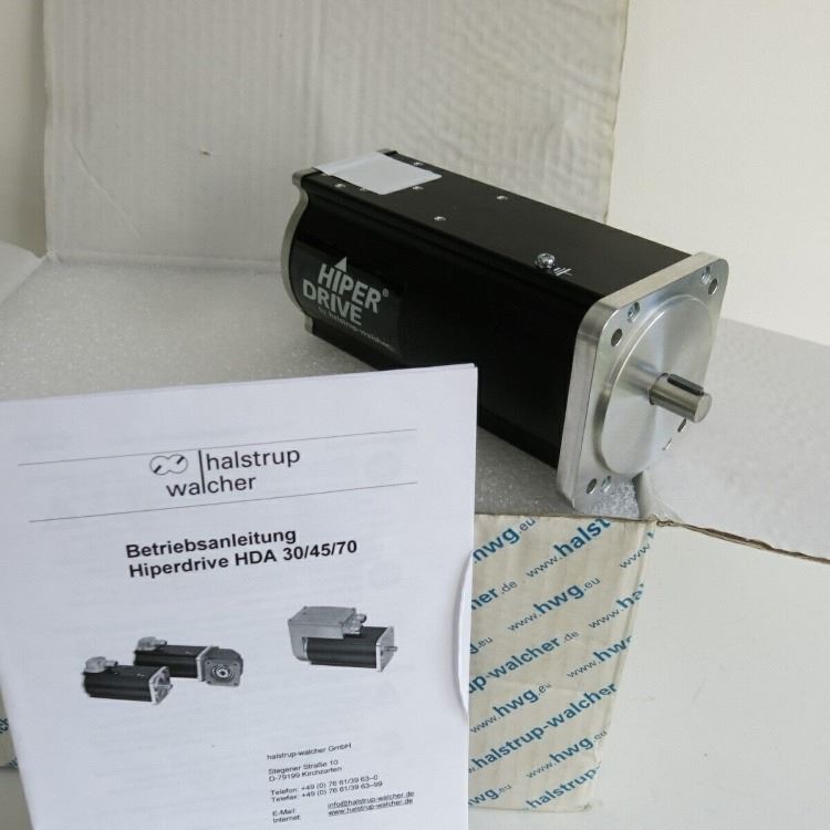 Halstrup-Walcher驱动器，测量技术，用于带有集成制动器的垂直应用，HDA70-PN-2-H-H