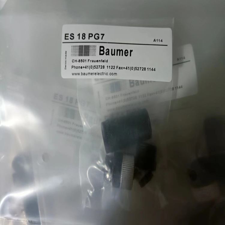 Baumer堡盟接近开关连接器 ES 18 PG7