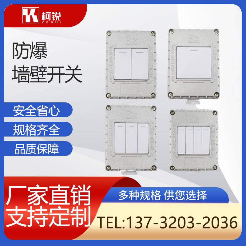 防爆按钮开关急停按钮仓库厂房化工车间加油站检修电源箱防爆磁力启动器防爆穿线盒BHC