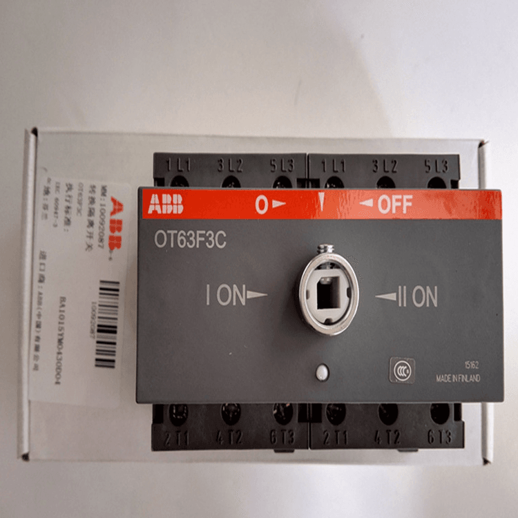 瑞士原装ABB双电源自动转换开关DPT160-CB010 4P 125A/160A