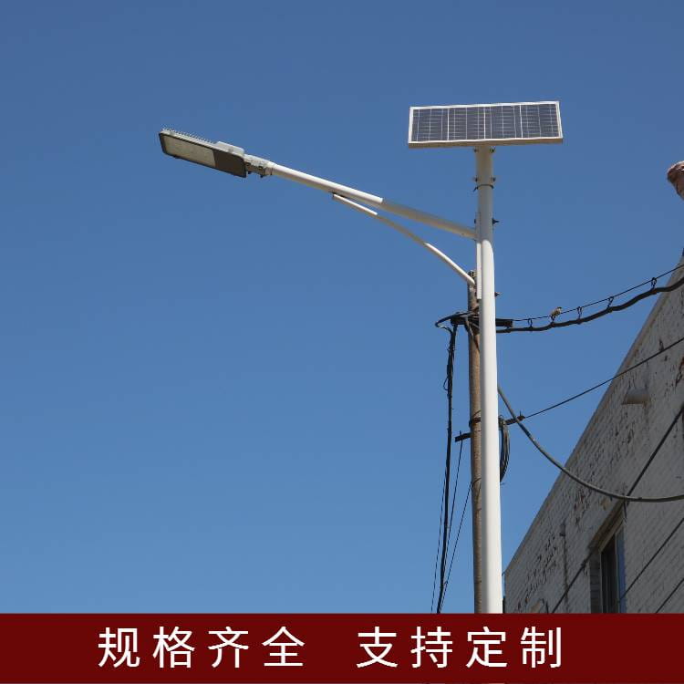 厂家供应家庭小型太阳能灯 100瓦院子太阳能灯 农村旧灯改造路灯 节能照明