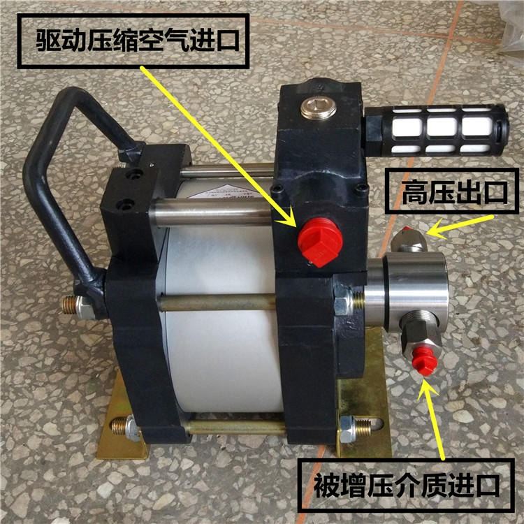 液压站用气动液压泵 小型油站泵 0-200mpa高低压范围可选 赛思特气液增压泵