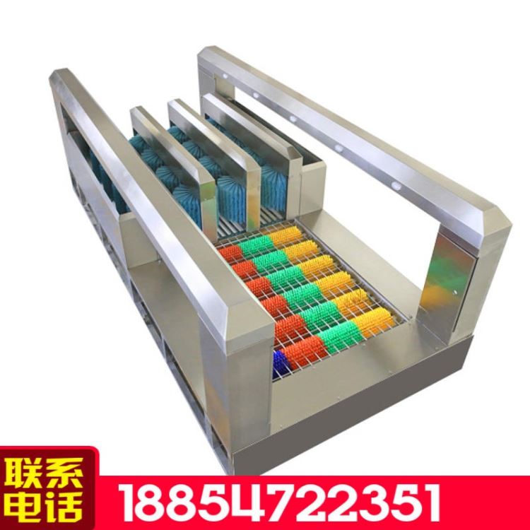 金煤 自动洗靴机 煤矿用无动力刷靴机 HSC7120单通道水靴清洗机