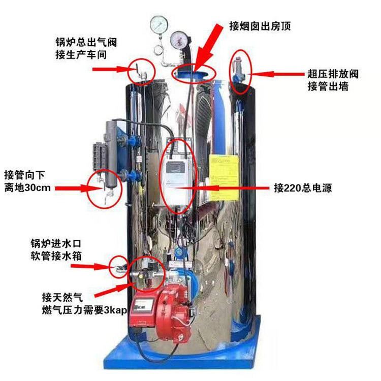 生物质蒸汽发生机 厂家制造 立式锅炉 燃油锅炉型号 立式生物质蒸汽发生器