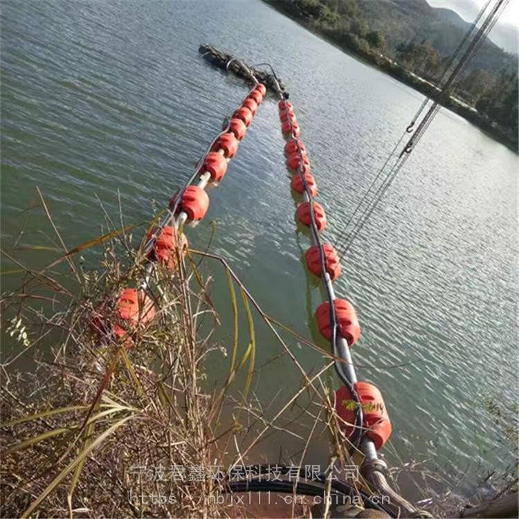 内径200水上大浮力管道浮筒夹管线浮漂8寸管道浮体