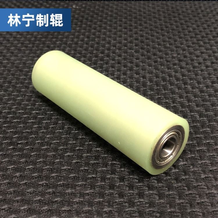 河北林宁机械 供应各种型号胶辊机械加工定制 印染印尘pu胶辊机械 工业胶辊