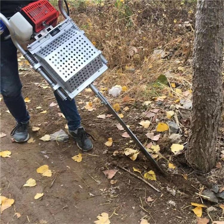 康牧园林机械汽油挖树机 锯齿式手提起树机 带土球移苗挖树机