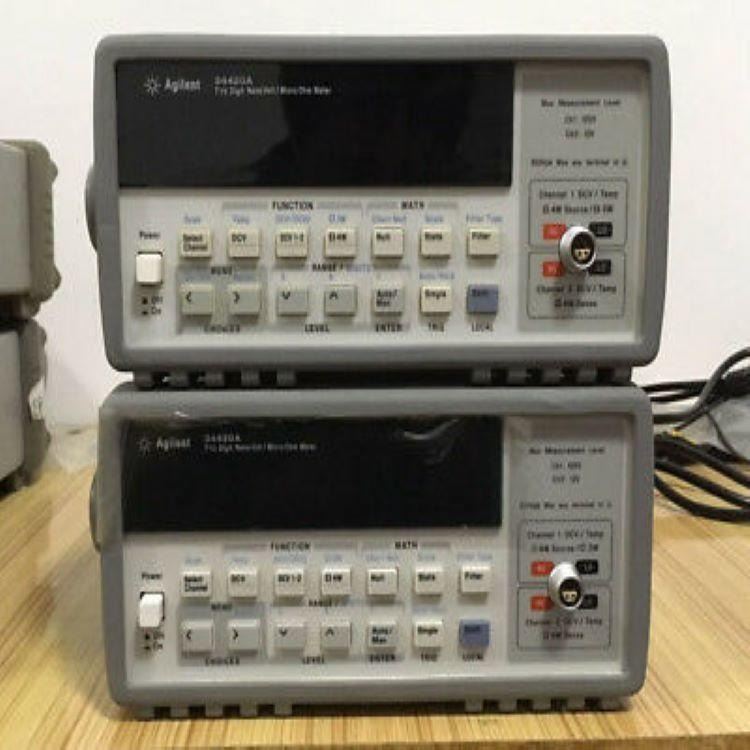 美国安捷伦Agilent34420A 7位半万用表纳伏微欧表