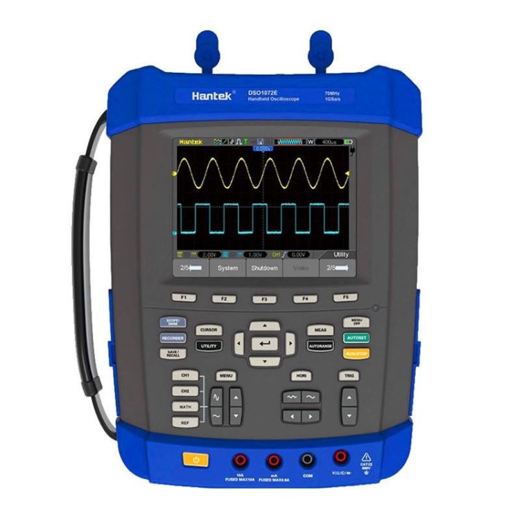青岛汉泰便携式数字示波器 多功能示波器 DSO1072E台式示波器