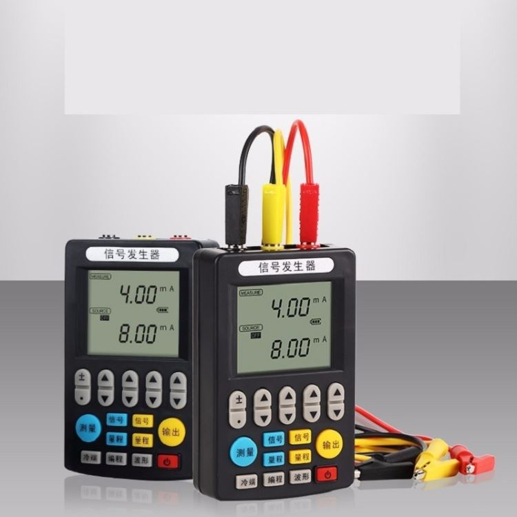 嘉可JK手持式信号发生器 多功能过程校验仪 4-20mA信号发生器电流电压表模拟量器手持式信号源过程校验仪