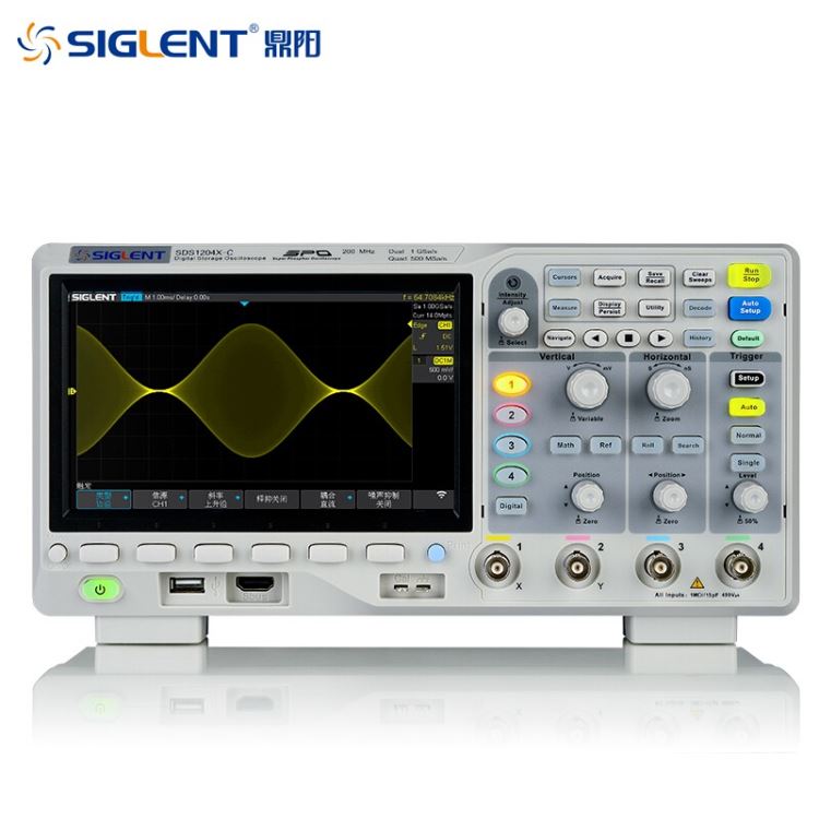 深圳鼎阳 双通道多功能示波器 SDS1104X-C数字荧光示波器