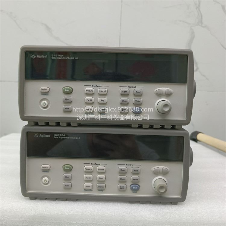 出售是德Keysight 34970A  34972A数据采集仪