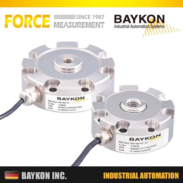 德国 BAYKON/佰易控 拉力传感器 压力传感器  BF801F-S  高精度 动态响应