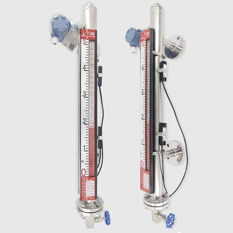 带报警磁翻板液位计 高低位报警磁翻板液位计 限位报警型磁翻板液位计