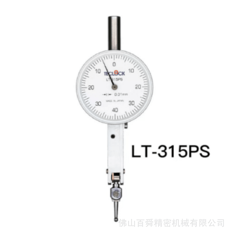 得乐TECLOCK 高精度标准型杠杆百分表 指示表 LT-315/LT-315PS