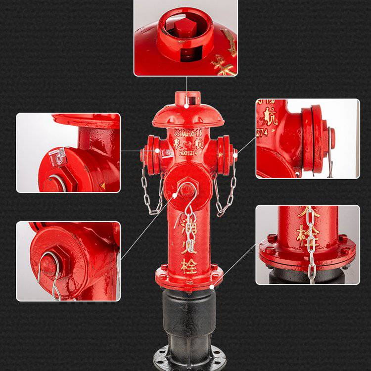 地上式消火栓 地上栓 室外消火栓 SS100/65-1.6 室外消防栓