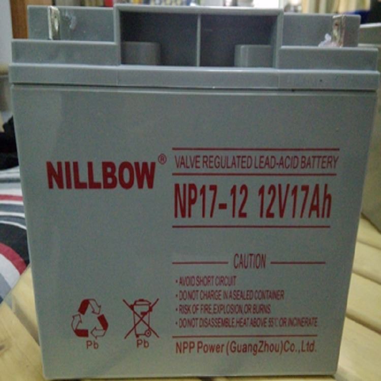 NILLBOW力宝蓄电池12V17AH 监控设备 力宝NP17-12