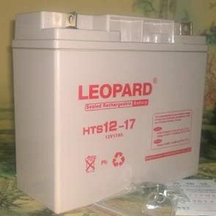 LEOPARD美洲豹蓄电池12v17AH 监控设备 美洲豹HTS12-17