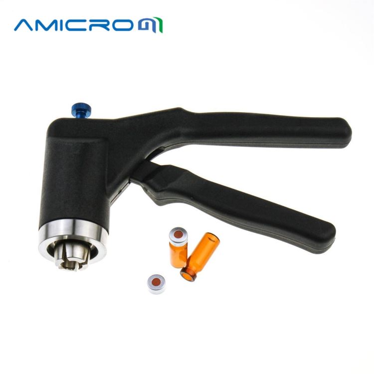 AMICROM实验室工具钳口进样瓶瓶盖11MM 压盖器1个/盒 B-11MM-C 可替代安捷伦岛津PE工具