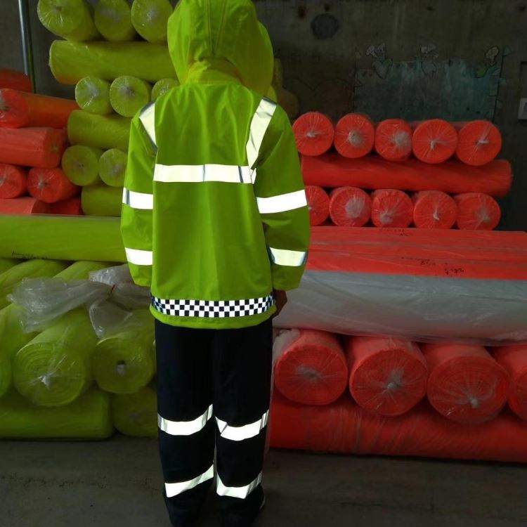 定制反光雨衣  环卫雨衣套装 公路劳保服分体雨衣雨裤