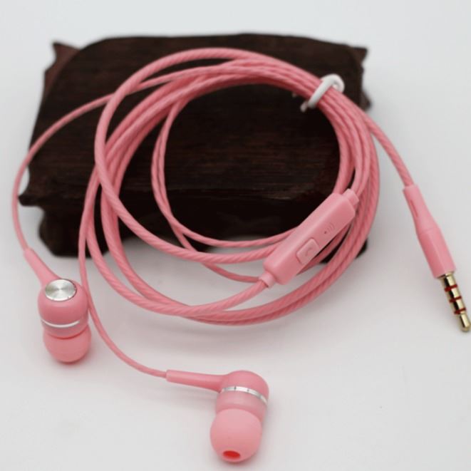 RH-1034 earphone 入耳式耳机重低音线控带麦耳塞手机电脑耳機