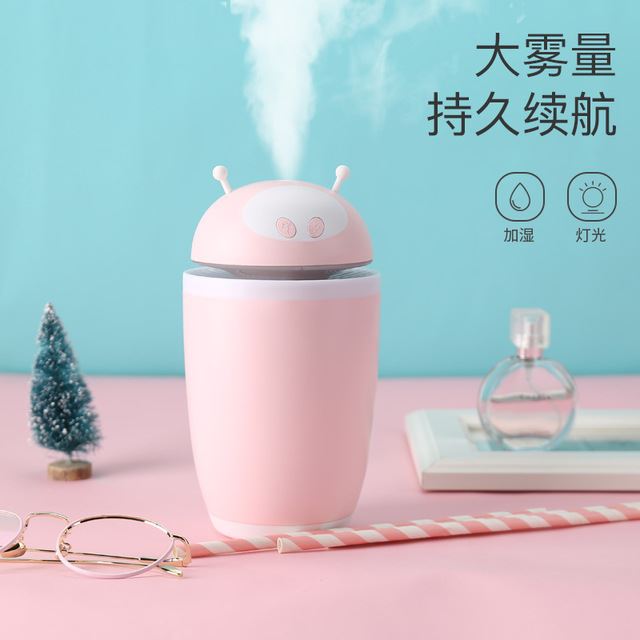 新品太空人香薰机加湿器家用创意USB迷你静音卧室大容量雾化器小型创意香薰机加湿器芬享科技厂商现货供应