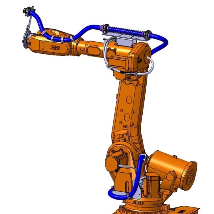 ABB搬运机器人管线包 线缆保护套 PA PU波纹软管及周边配件