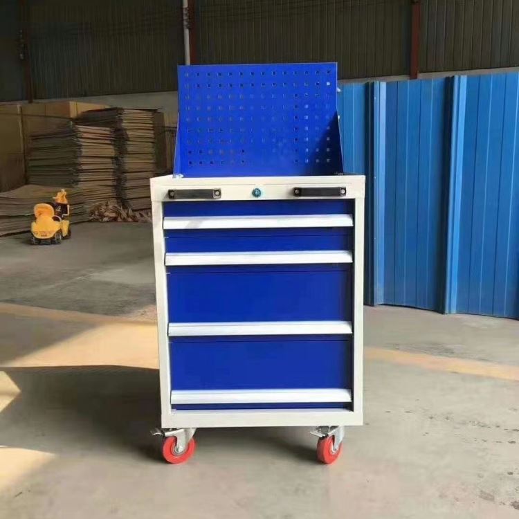 四抽活动工具车 工具车柜批发 鸿晟达HSDC-8384 陕西工具车定制