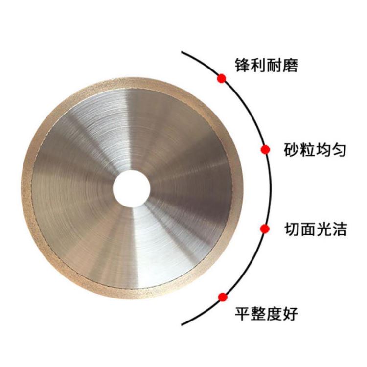 非标来样加工定制切割片磨陶瓷氧化铝氧化锆烧结金属金刚石切割片多刀组合切割效率高烧结切割片