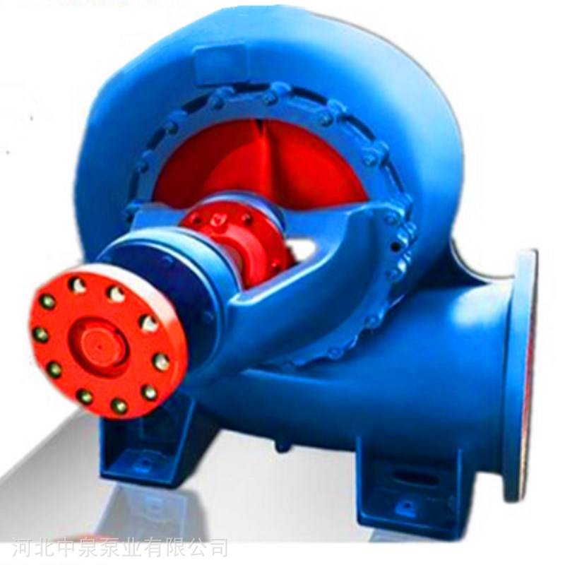 中泉混流泵 单级离心蜗壳混流泵 铸铁配件 200HW-5卧式循环抽水泵 大流量 厂家精品直销
