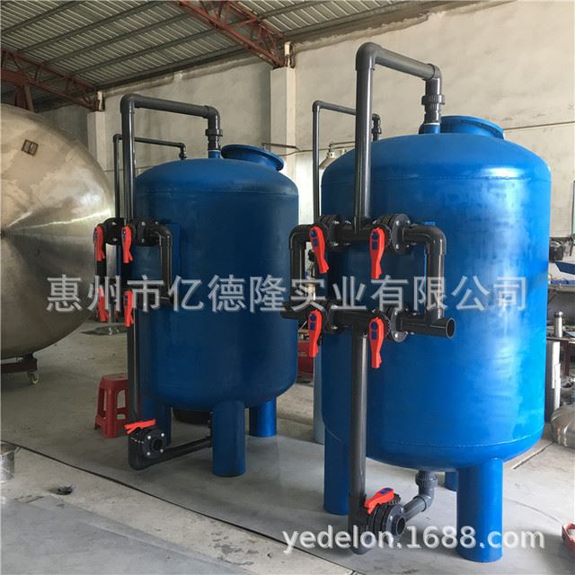 长沙石英砂过滤器 株洲污水过滤器 长宁河水过滤器 带手动球阀