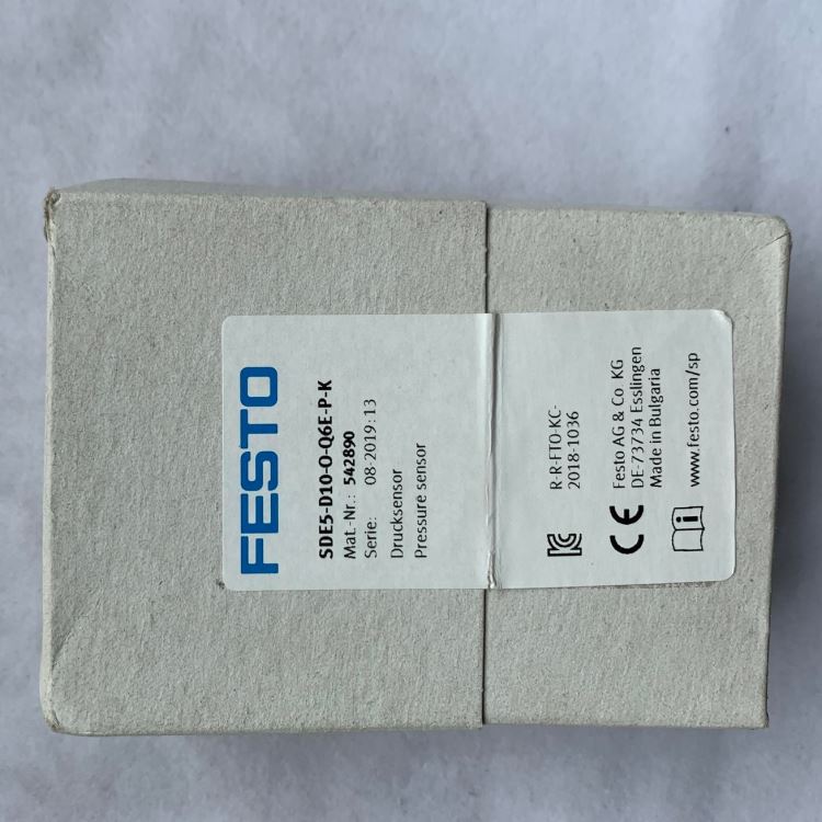 FESTO 费斯托 SDE5-D10-FP-Q6-P-M8 压力传感器542898