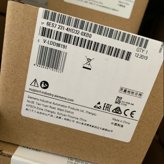 西门子S7-1200模块，6ES7231-5PD32-0XB0，模拟输入， SM 1231 RTD温度传感器