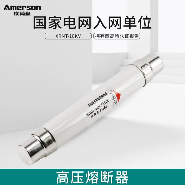 高压限流熔断器 埃莫森 XRNT-12 变压器专用熔断器 紫铜镀银铜帽 陶瓷 厂家直销