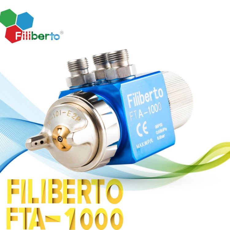 美国 Filiberto菲利贝托FTA-1000 小型自动喷枪   自动喷枪喷漆 自动油漆喷枪 uv光油喷枪