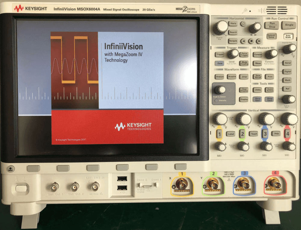 Aglient 6G示波器MSOX6004A混合信号示波器4 个模拟通道和16个数字通道