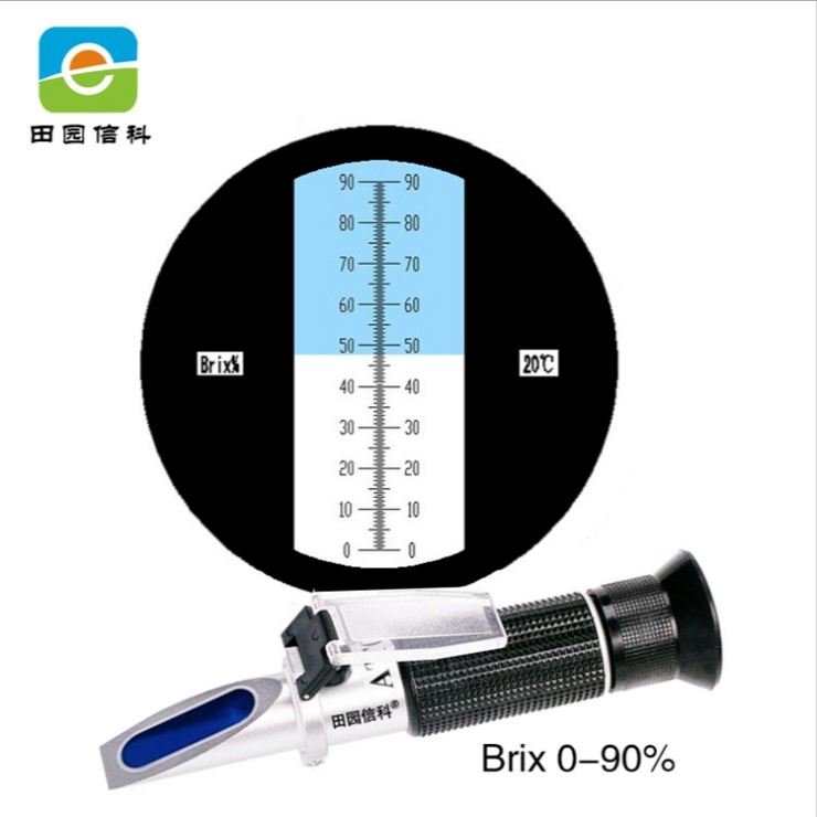 0-90%混凝土外加剂折光仪乳化淬火液洗衣液活性物切削液浓度计