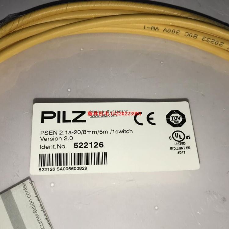 PSEN 2.1a-20 522126 V2.0 5M PILZ 512120 PILZ皮尔兹磁性传感器