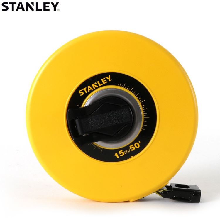 史丹利工具玻璃纤维公英制卷尺15M/30/50米 STHT34260-8-23/262/263  STANLEY工具