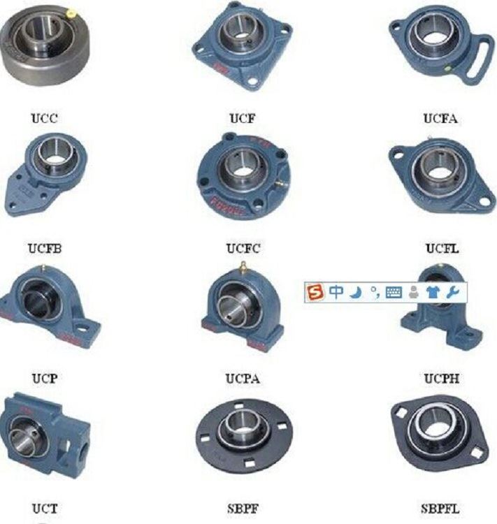 源头现货供应 UC206 带凸台圆形座外球面球轴承 型号齐全