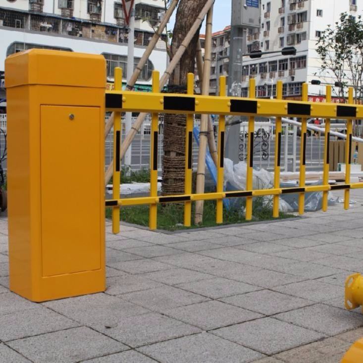 东莞金盛停车场道闸 广东小区道闸门 栅栏式道闸 直杆道闸 小区车牌识别厂家价格批发安装