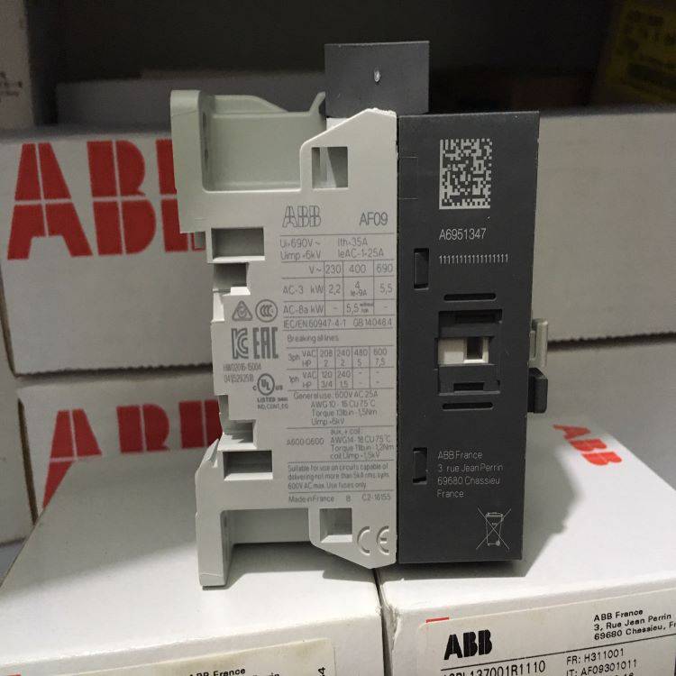 正品ABB交流接触器AF95-30-11接触器20-60V 48-130V 100-250V