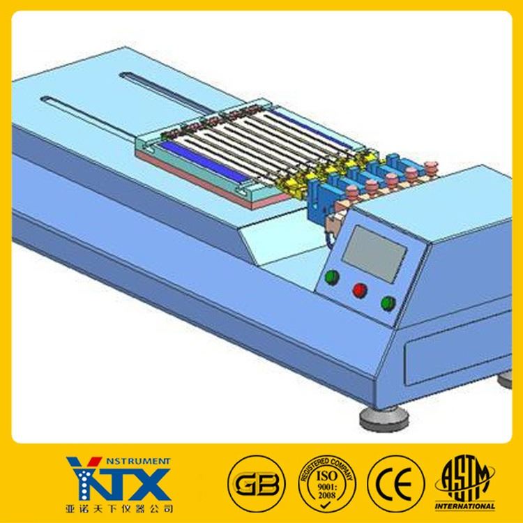 光伏电池片焊带剥离试验机 电池片拉力试验机_多工位焊带剥离力试验机